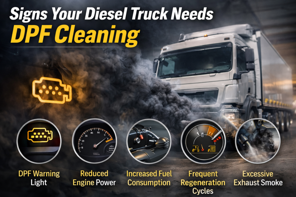 Signs Your Diesel Truck Needs DPF Cleaning